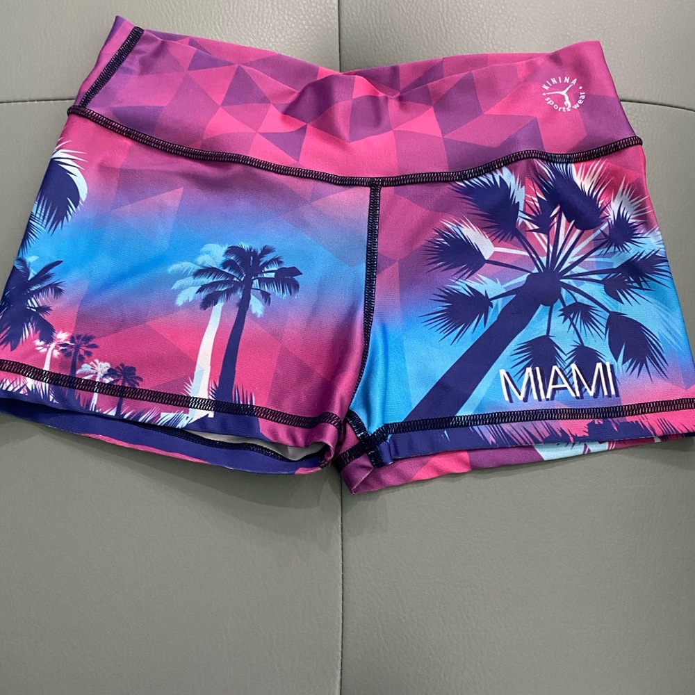 “Miami” Compression Workout Shorts - image 1